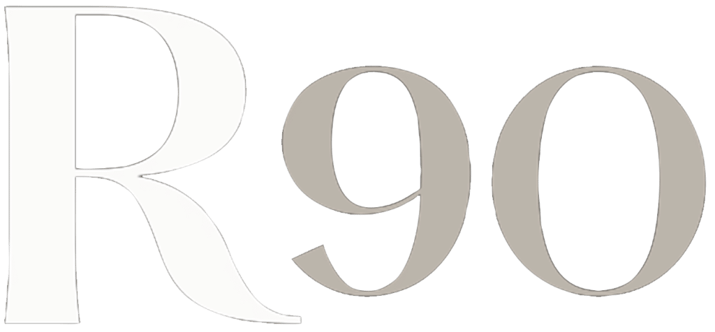 r90 transparent logo